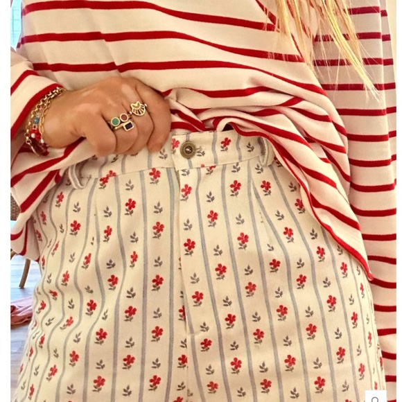 Oak Meadow Pants - Luna Pants in Olivia Stripe